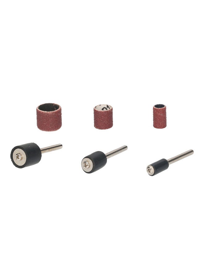 51-Piece Round Shape Sanding Paper Kit Brown  - Image 5