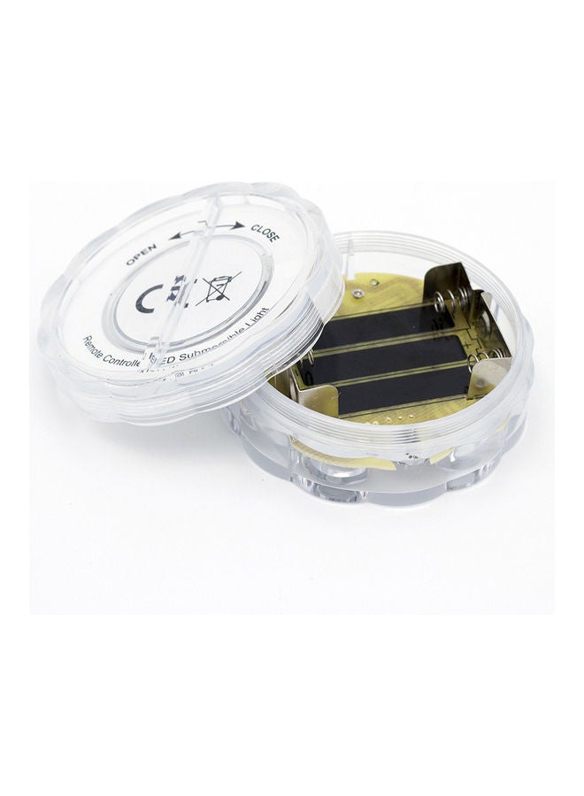 Waterproof Submersible LED Light with Remote Multicolour