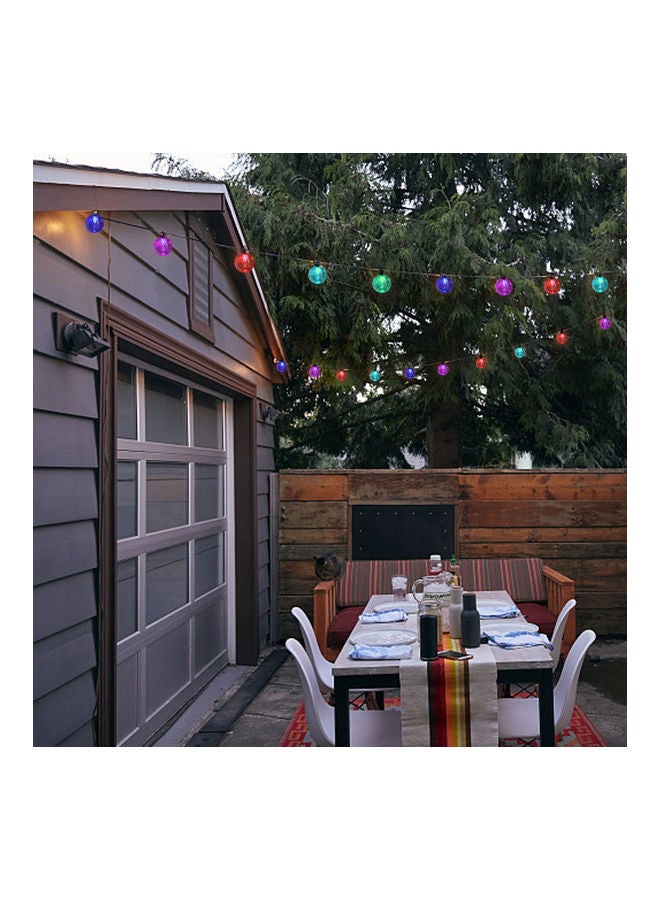 شريط إضاءة LED مضاد للماء يعمل بالطاقة الشمسية للأماكن الخارجية متعدد الألوان - Image 3