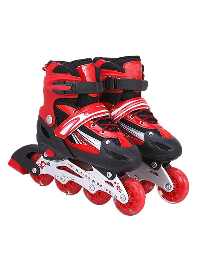 اس اف حذاء تزلج قابل للتعديل مزود بإضاءة LED 37x30x27سم - Image 1