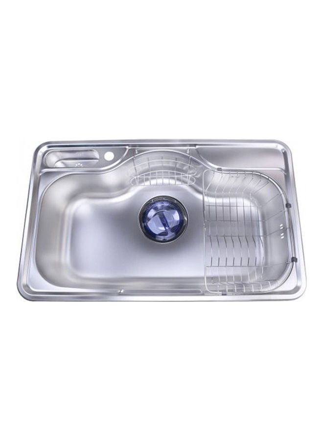 Kitchen Stainless Steel sink Silver 85X51cm - v1628583098/N49957593A_2