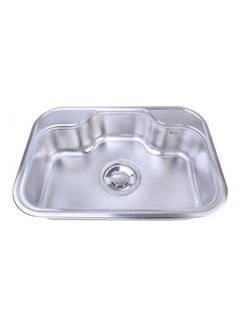 Kitchen Stainless Steel sink Silver 74X51cm - v1628583098/N49957597A_2