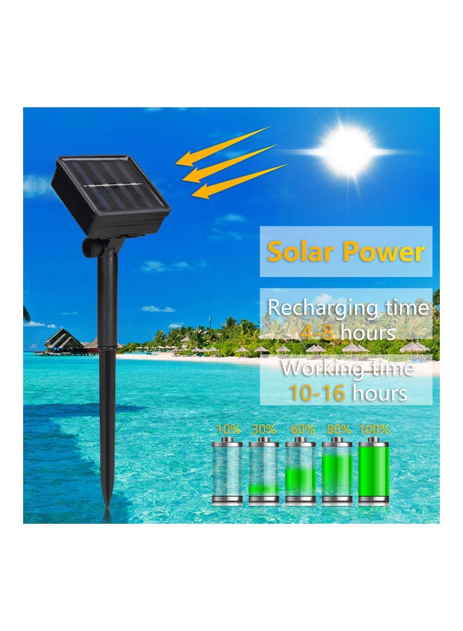 شريط إضاءة LED مضاد للماء يعمل بالطاقة الشمسية للأماكن الخارجية متعدد الألوان - Image 3