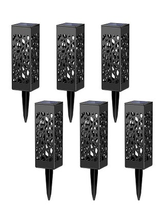 6-Piece Outdoor LED Solar Garden Light Set Warm White - v1628584734/N49958484A_1