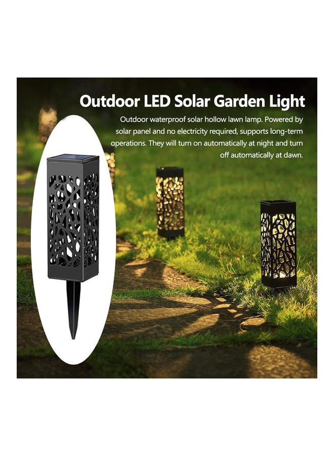 6-Piece Outdoor LED Solar Garden Light Set Warm White