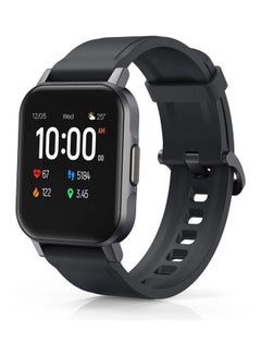 Smartwatch Fitness Tracker 12 Activity Modes, IPX6 Waterproof, Battery Life Up to 20 days Black