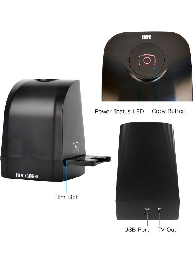 Generic Film Slide Scanner Black  - Image 2