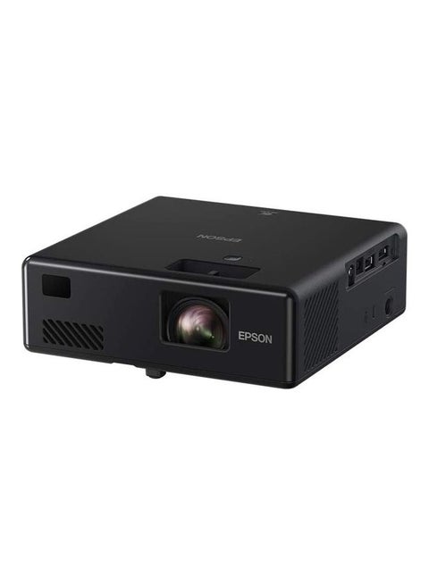 3LCD, Full HD, Laser, 1,000 Lumens, 150 Inch Display, Wi-Fi, Portable Projector V11HA23040DA Black