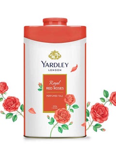Yardley Red Roses Perfumed Talc Powder 250grams  - Image 2