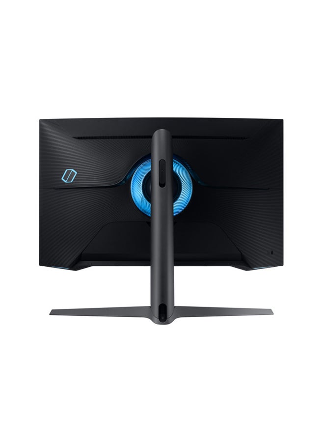 Samsung - 32"  Black Curve Monitor/ QLED/ 2560X1440/ HDR/ 350cd/m2/ Mega DCR/ 1ms (GtG)/ sRGB 125/ G-SYNC/ 1000R/ 2500:1/ Quantum Dot Color/ NVIDIA G-SYNC/ Flicker Free/ Game Mode/ PIP/ PBP/ 16:9/ 240Hz/ 1xHDMI/ 2xDP/ 2xUSB Black - Image 1