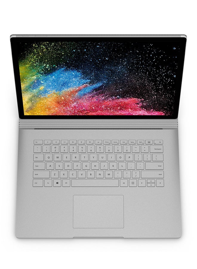 Microsoft - Renewed - Surface Book 2 (2017) Laptop With 15-Inch Touchscreen Display,Intel Core i7 Processor/8th Gen/16GB RAM/256GB SSD/6GB Nvidia Geforce Gtx 1050 Graphics Silver Silver - Image 1