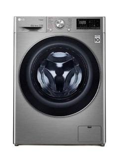 LG Front Load Washer WFV0812XM Silver  - Image 1