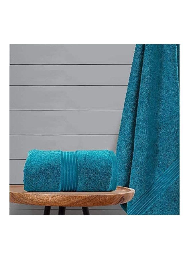 Bliss Casa - Bliss Casa 2-Piece Bath Sheets, 100% Combed Cotton 550 GSM Superior Quality Towels, Quick Dry Highly Absorbent, Thick, Soft and Hotel Bathroom Towels for Bath and Spa 90x180 cm Navy 80x190cm - Image 1