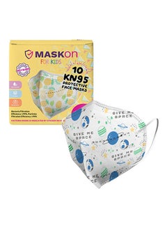 Kn95 Kids Space Pattern Mask 10 Pcs Multicolour