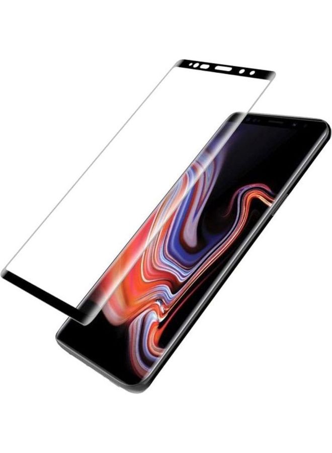 shAyzee Tempered Glass Screen Protector For Samsung Galaxy Note 9 Black/Clear - Image 1