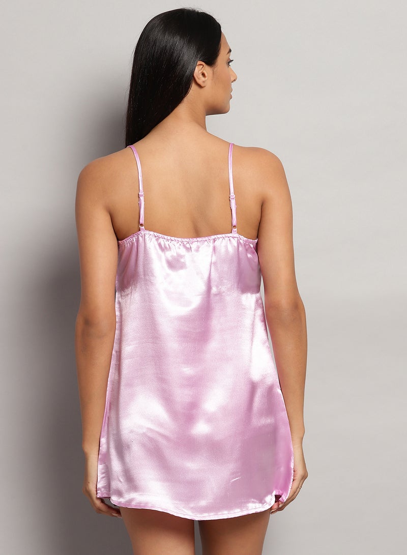 Aila Casual Comfortable Babydoll Pink - Image 2