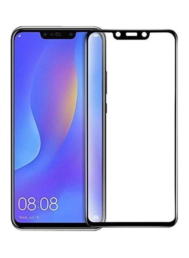 shAyzee Pack Of 3 Tempered Glass Screen Protector For Huawei nova 3i Clear/Black - Image 1