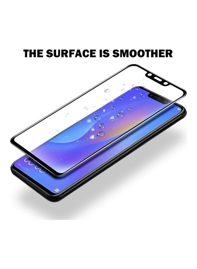 shAyzee Pack Of 3 Tempered Glass Screen Protector For Huawei nova 3i Clear/Black - Image 2