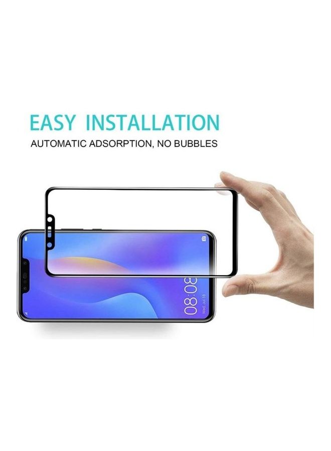 shAyzee Pack Of 3 Tempered Glass Screen Protector For Huawei nova 3i Clear/Black - Image 3
