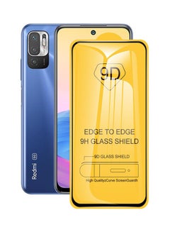 9D Protective Tempered Glass For Xiaomi Redmi Note 10 5G Clear  - Image 1