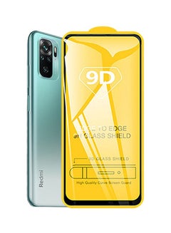 9D Protective Tempered Glass For Xiaomi Redmi Note 10 4G Clear  - Image 1