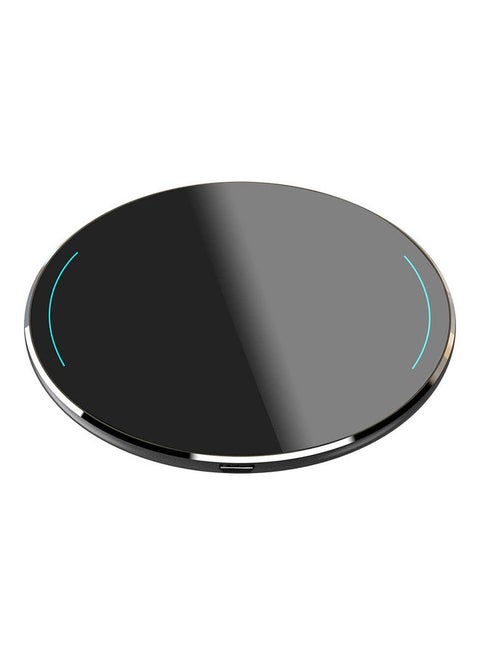 W1 Wireless Numerical Control Technology Fast Charging Pad Black