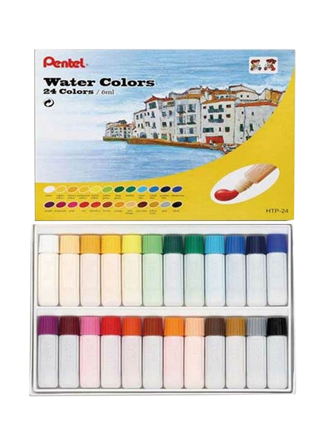 بنتل طقم ألوان مائية من 24 قطعة متعدد الألوان - Image 1
