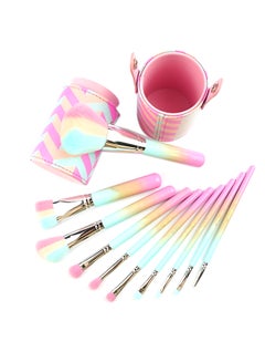 VILILY 11-Piece Makeup Brush Set With Box Multicolour  - Image 1