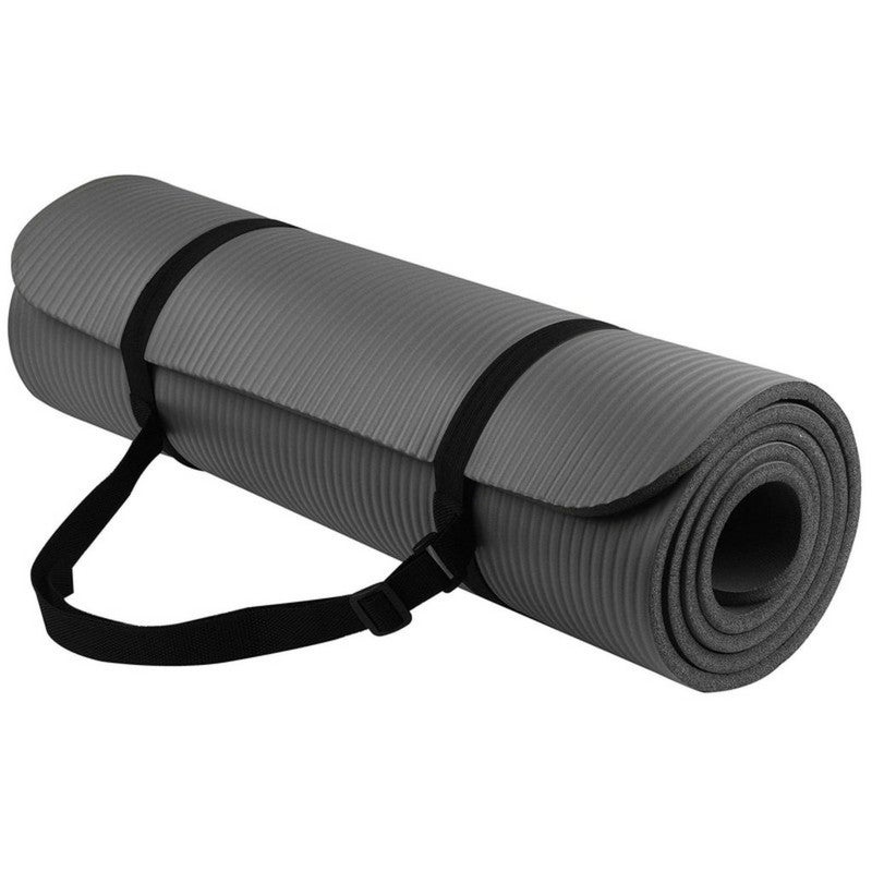 Fitness Mat With Carry Strap 178*60*1cm - Image 1