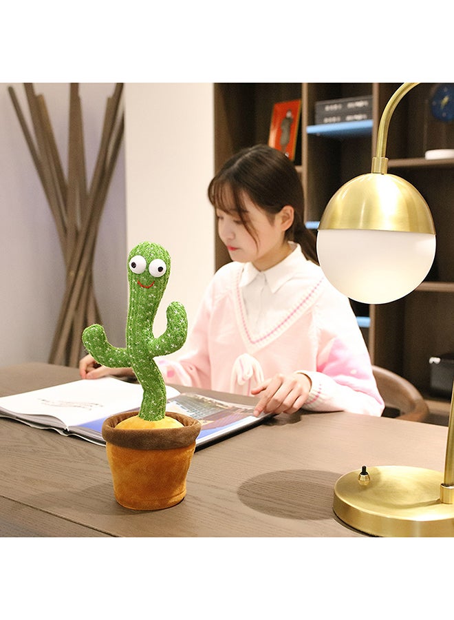 Generic - Electronic Dancing & Singing Cactus Knitted Doll - Image 1