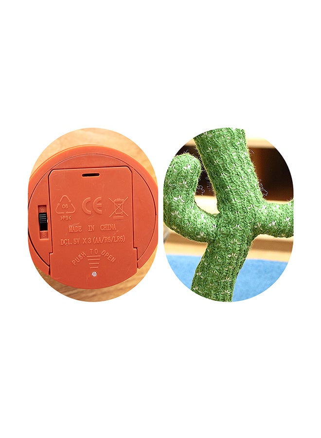 Generic - Electronic Dancing & Singing Cactus Knitted Doll - Image 1