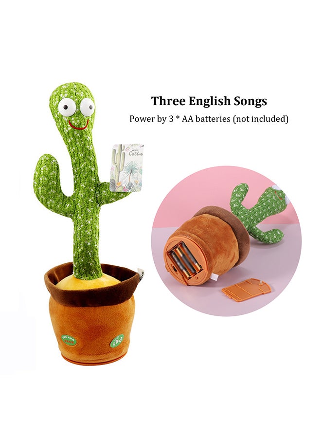 Generic - Electronic Dancing & Singing Cactus Knitted Doll - Image 1