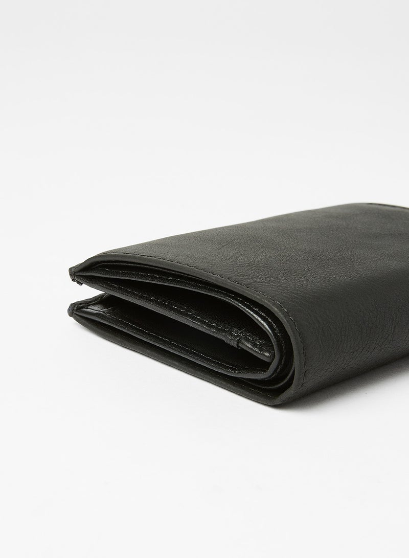 تومي هيلفيغر محفظة رأسية ثلاثية الطي أسود - Image 3