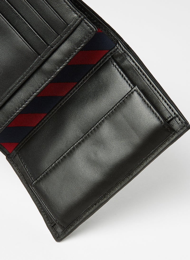 تومي هيلفيغر محفظة رأسية ثلاثية الطي أسود - Image 5