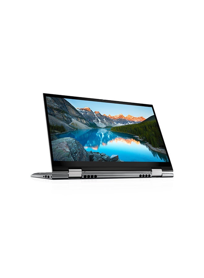DELL (Upgraded Version) Inspiron 14 5410 Convertible Laptop With 14 Inch FHD Touchscreen Display, 11th Gen Intel Core i5-1135G7/ 512GB SSD/ 8 GB RAM/ Intel Iris Xe Graphics/ Win 10 Home/International Version English/Arabic Silver English/Arabic Silver - Image 1