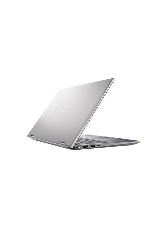 DELL (Upgraded Version) Inspiron 14 5410 Convertible Laptop With 14 Inch FHD Touchscreen Display, 11th Gen Intel Core i5-1135G7/ 512GB SSD/ 8 GB RAM/ Intel Iris Xe Graphics/ Win 10 Home/International Version English/Arabic Silver English/Arabic Silver - Image 2