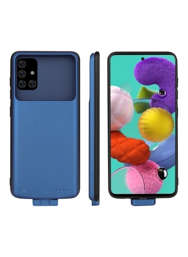 Wireless Charger Case Power Bank Blue  - Image 1