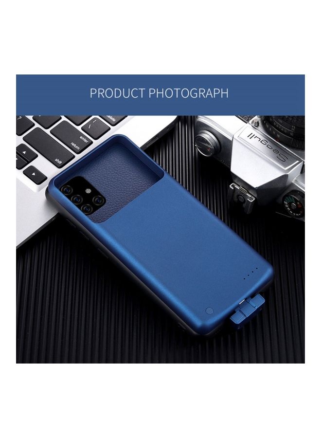 Wireless Charger Case Power Bank Blue  - Image 3