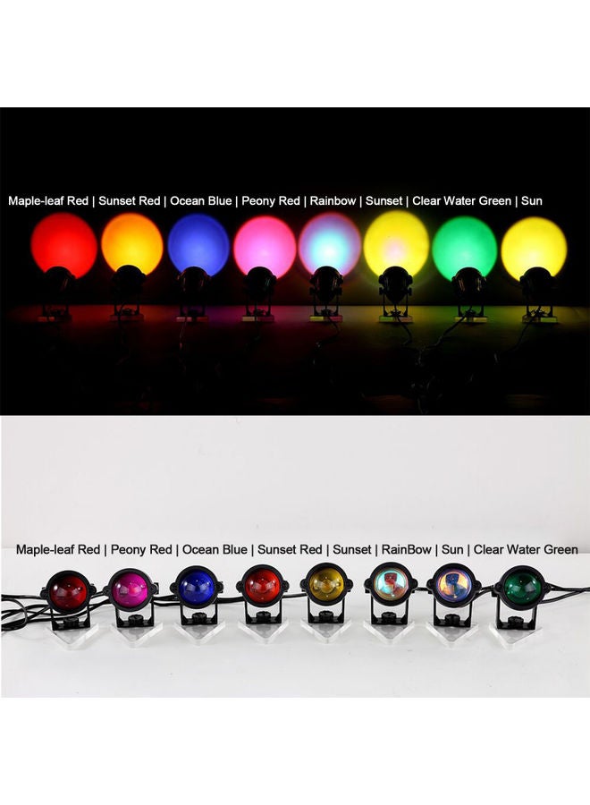USB Powered Sunset Projector LED Lamp Blue  - Image 4