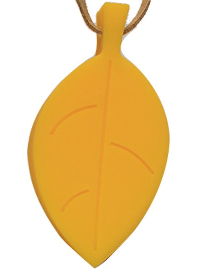 Kids Leaf Shape Child Safety Door Stopper Yellow  - Image 1