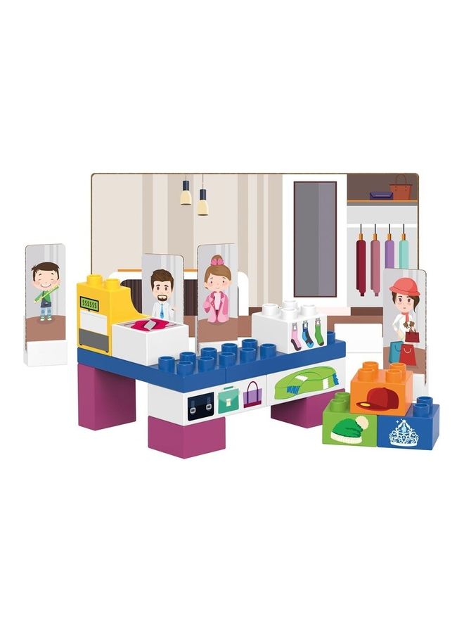 BioBUDDi BB-0137 Fashion Store Building Set 28 6+ Years - Image 3