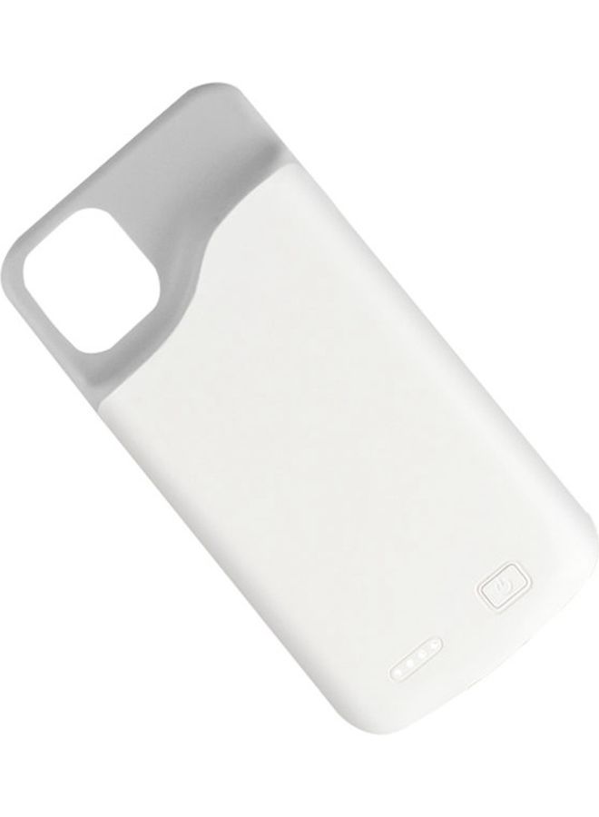 Generic - Slim And External Backup Battery 6000 mah Power Bank For iPhone 11 Pro White - Image 1