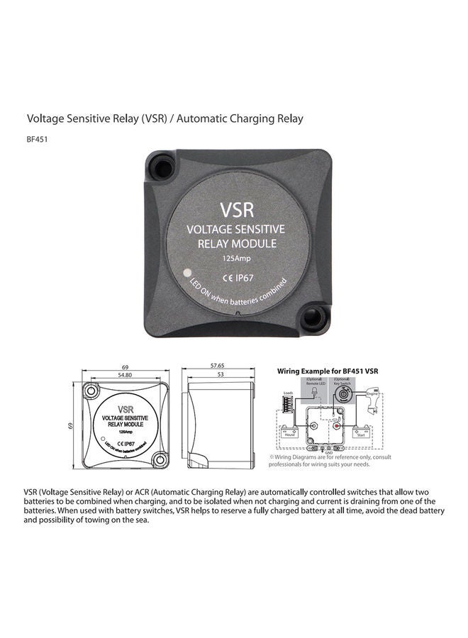 Generic 6 Way Blade Fuse Box With LED Indicator  - Image 4