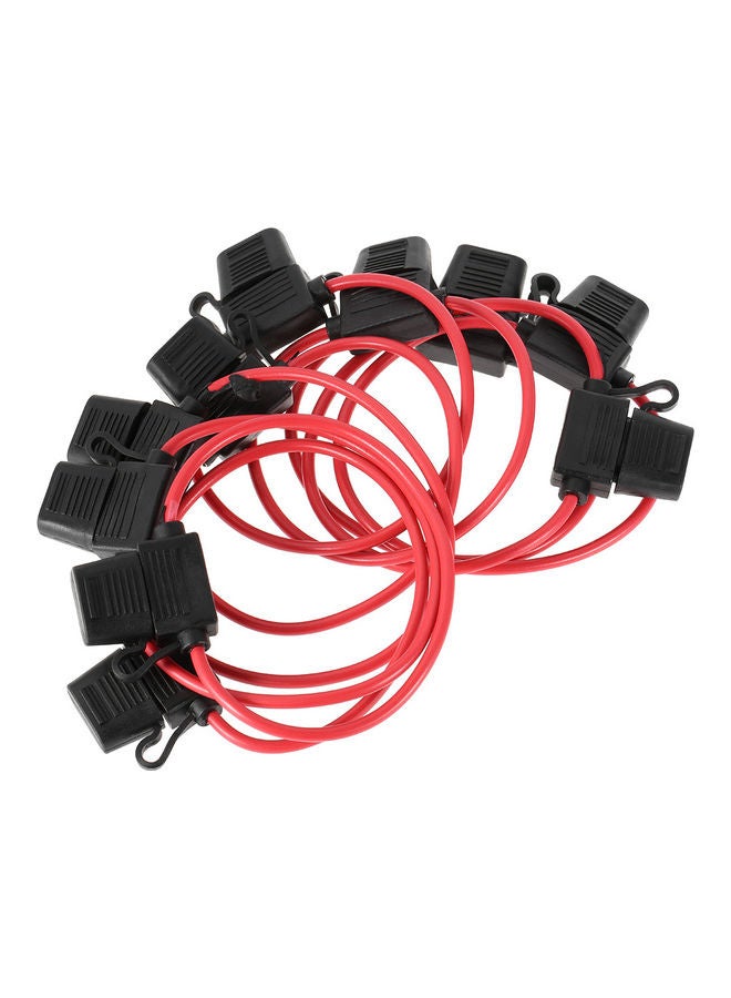 Generic - 10-Piece DC 12V 40A Standard Blade Inline Fuse Holder - Image 1