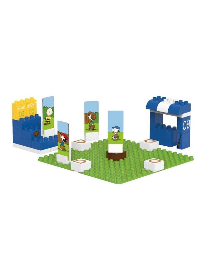 BioBUDDi BB-0194 Snoopy Baseball Building Set 39 6+ Years - Image 3