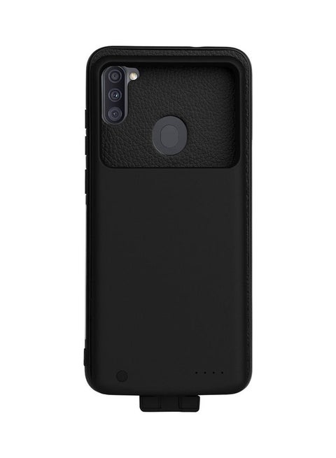 Rechargeable Extended Charger Case Portable Protective Charging Case Backup Power Bank Black