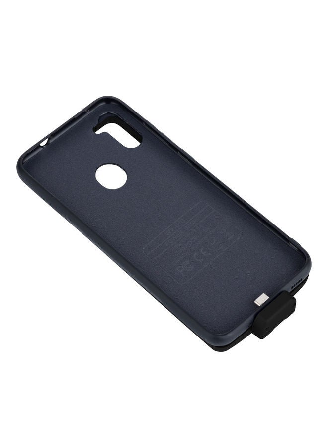 Rechargeable Extended Charger Case Portable Protective Charging Case Backup Power Bank Black
