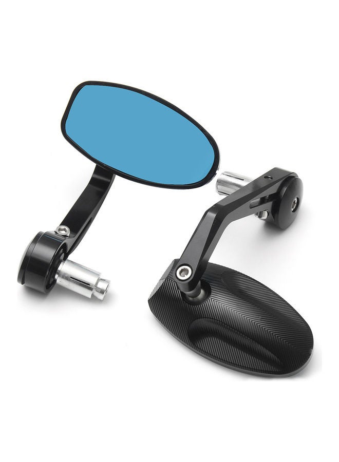 مرايا جانبية للرؤية الخلفية للدراجة النارية تعمل بالتحكم الرقمي باستخدام الحاسوب - قطعتان - Image 3