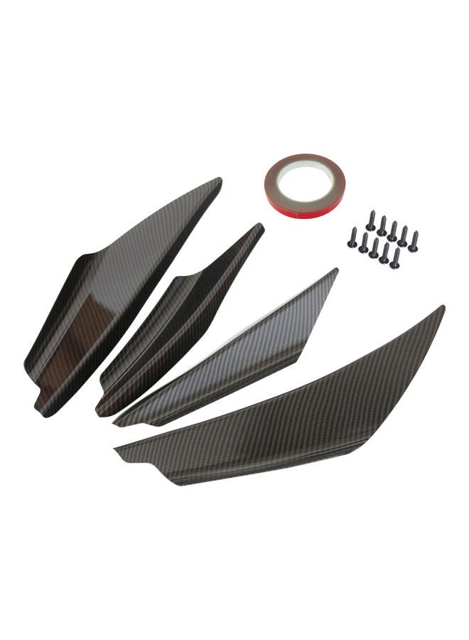 Generic Front Bumper Spoiler Lip Splitter Canard Refit Kit  - Image 1