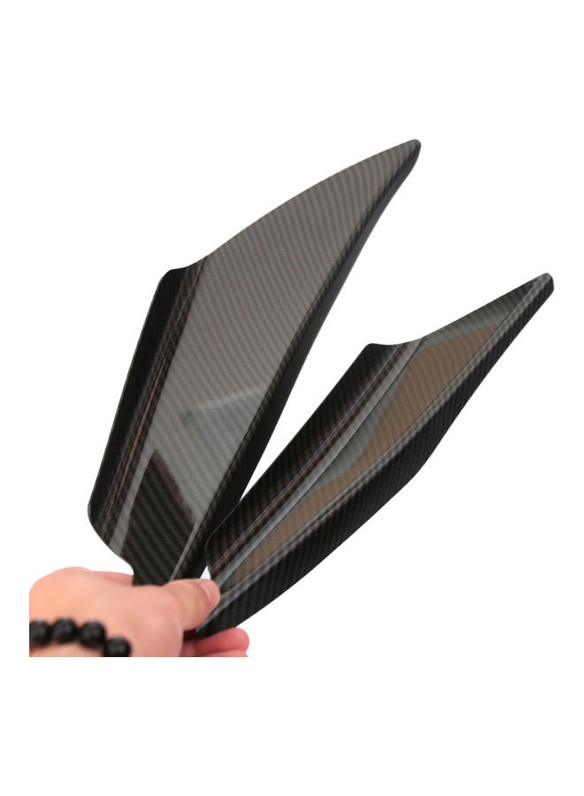 Generic Front Bumper Spoiler Lip Splitter Canard Refit Kit  - Image 2